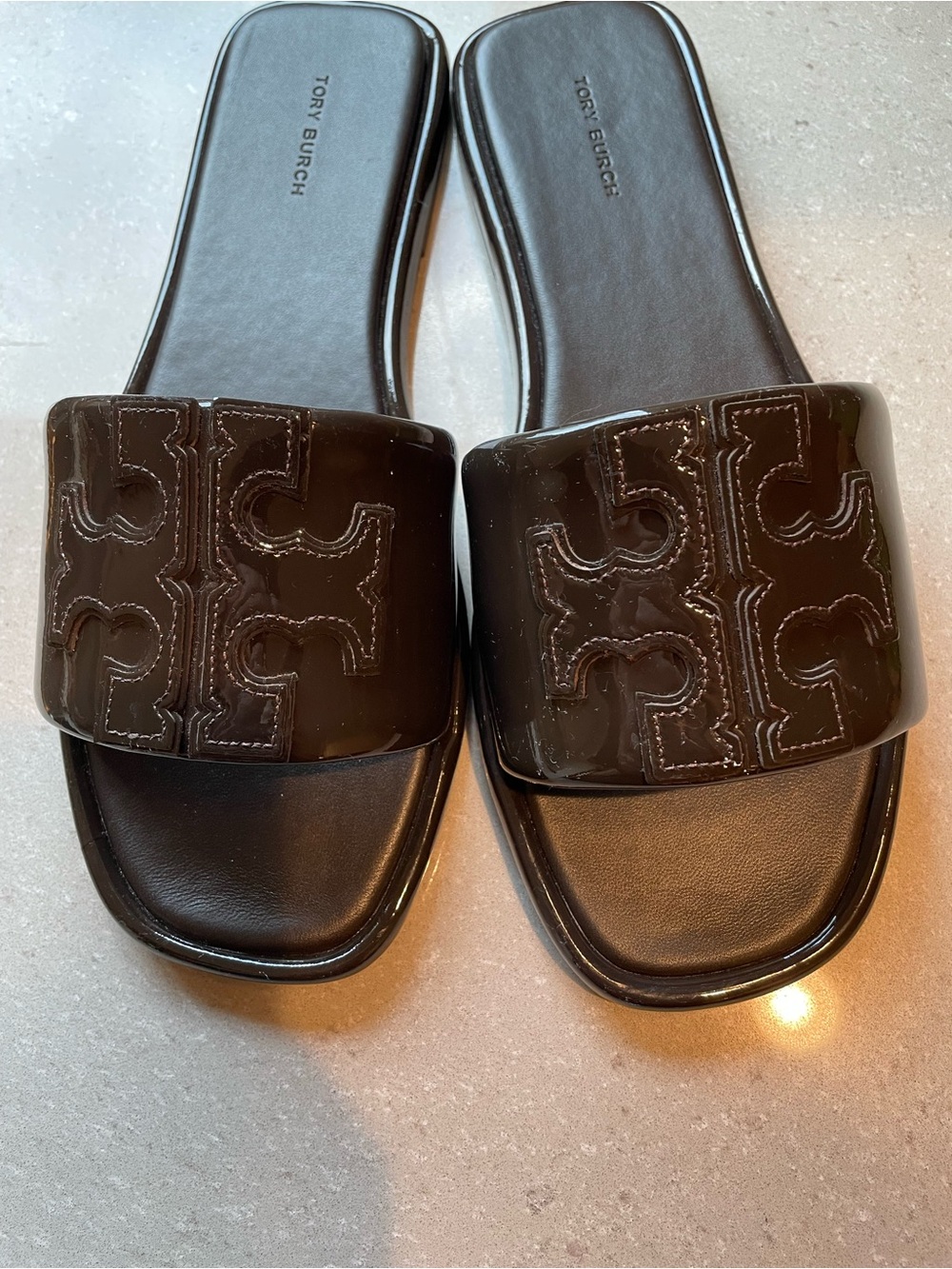 Tory Burch Double T Sport Slide | Coco - Picture 5 of 12